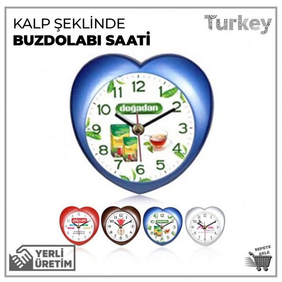 Buzdolabı Saati Kalp